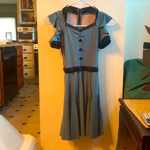 Sage Green Weissman dance dress/costume, size medium child